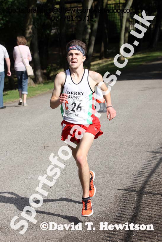 Senior men, Northern Road Relays, Blackpool. Photo: David T. Hewitson/Sports for All Pics
